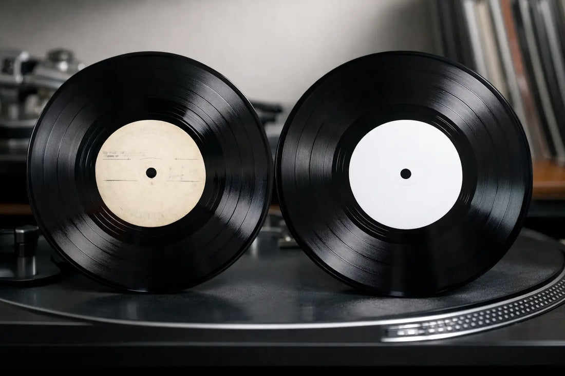 Test Pressing Versus White Label Differences
