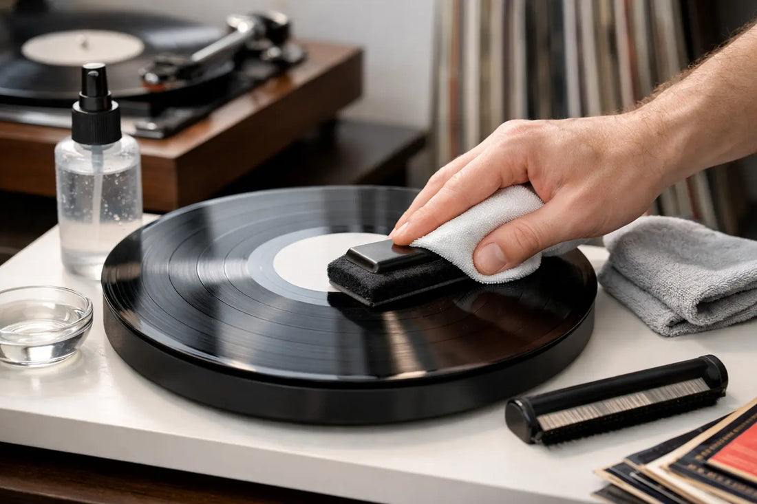 How to Clean Used Records Properly