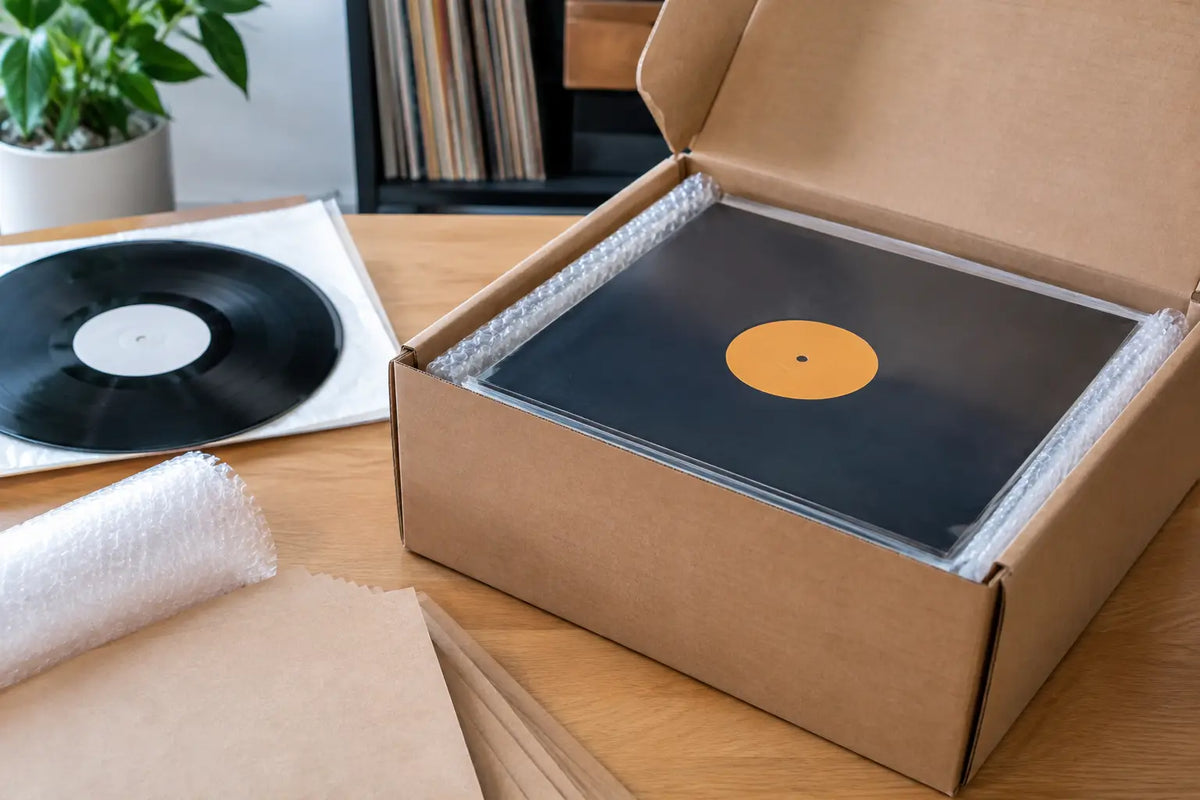How to Ship Vinyl Records Without Damage