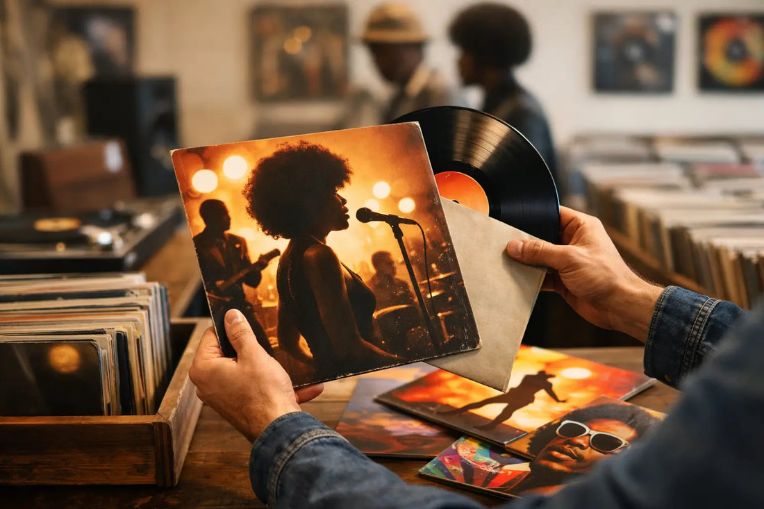 Buying Rare Soul and Funk Records