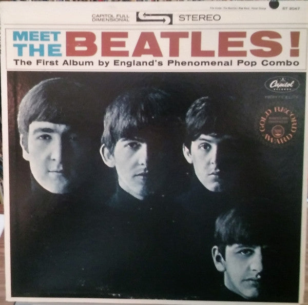 The Beatles : Meet The Beatles! (LP, Album, RE, App)