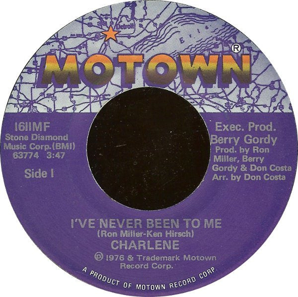 Charlene : I've Never Been To Me (7", Single)