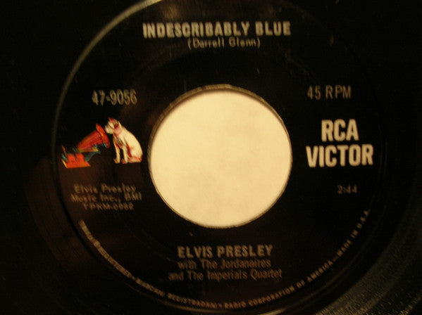 Elvis Presley : Indescribably Blue / Fools Fall In Love (7", Single, Roc)