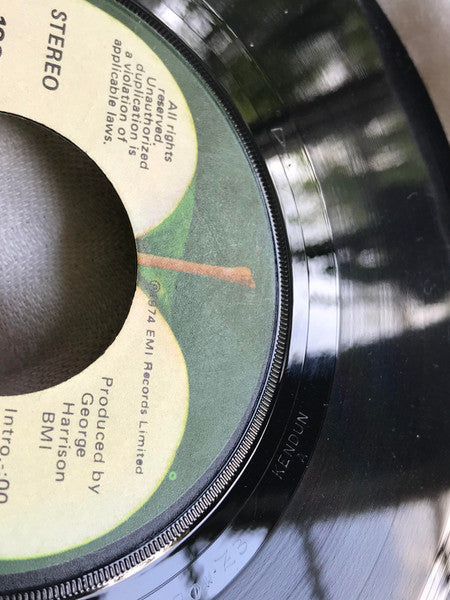 George Harrison : This Guitar (Can't Keep From Crying) / Maya Love (7", Single, Win)