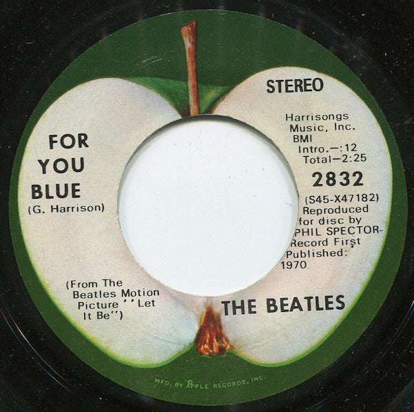 The Beatles : The Long And Winding Road (7", Single, Scr)