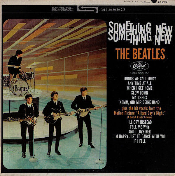 The Beatles : Something New (LP, Album, RE, Win)