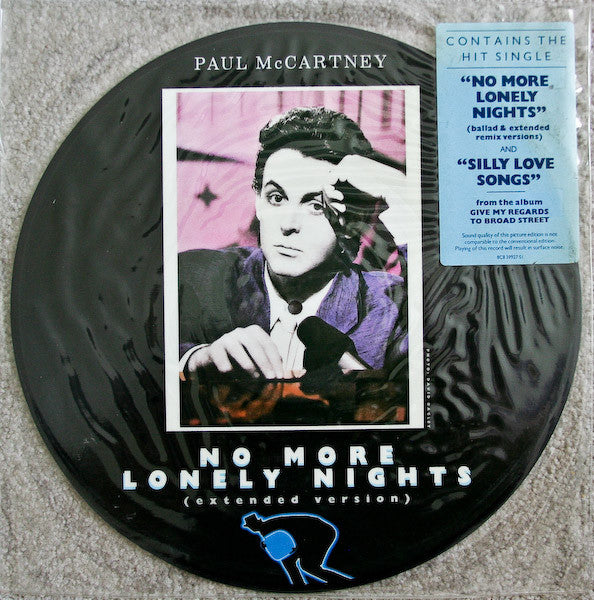 Paul McCartney : No More Lonely Nights (12", Pic)