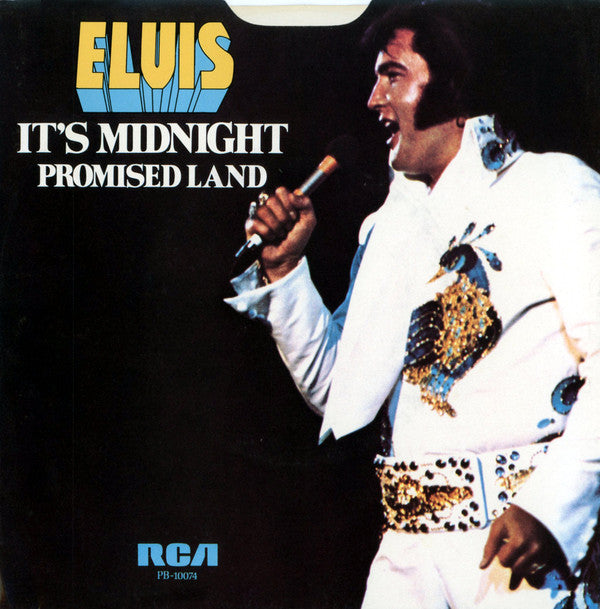Elvis Presley : It's Midnight / Promised Land (7", Single, Ind)