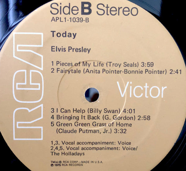 Elvis Presley : Today (LP, Album)