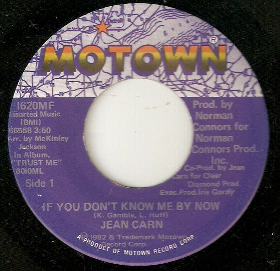 Jean Carn : If You Don't Know Me By Now (7", Single)