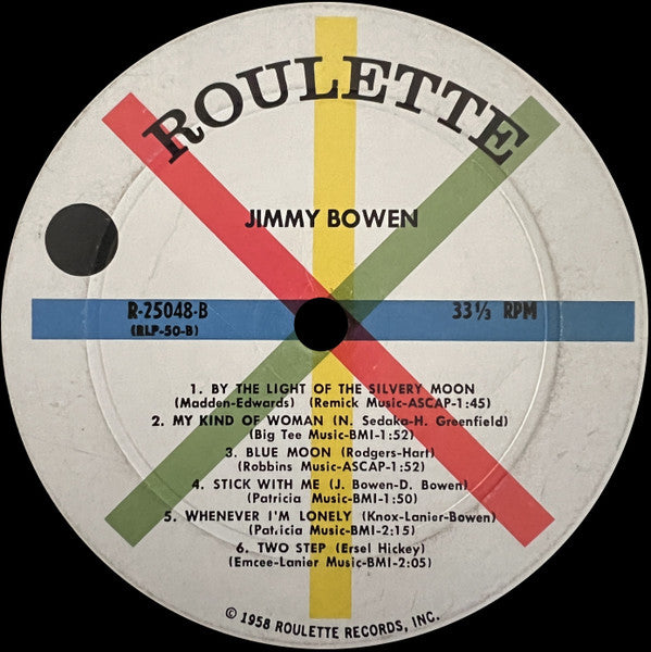 Buddy Knox & Jimmy Bowen : Buddy Knox & Jimmy Bowen (LP, Album, Mono)