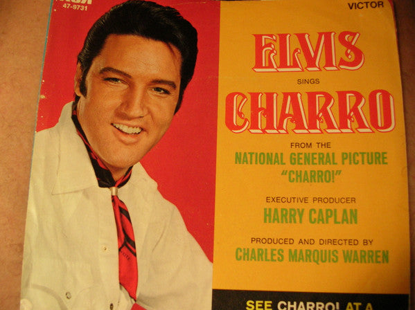 Elvis Presley : Charro / Memories (7", Single, Roc)