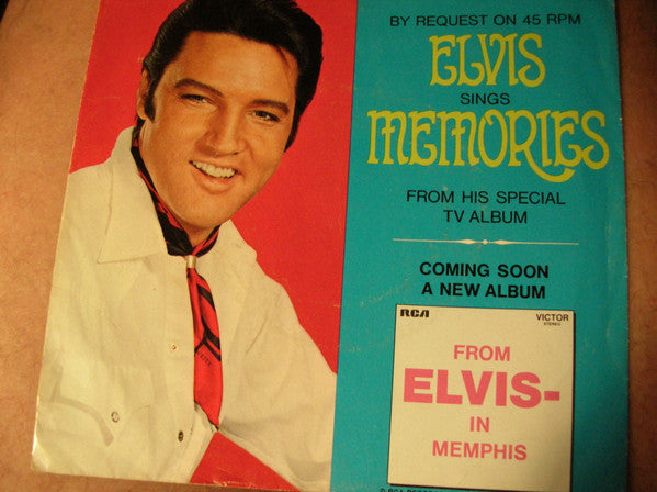 Elvis Presley : Charro / Memories (7", Single, Roc)