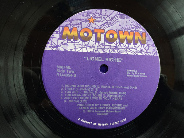Lionel Richie : Lionel Richie (LP, Album, Club)