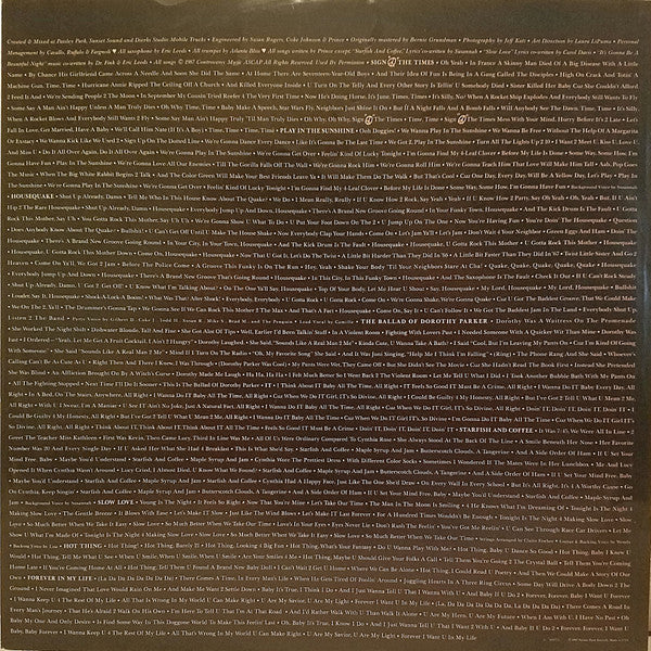 Prince : Sign "O" The Times (2xLP, Album, Club, RCA)