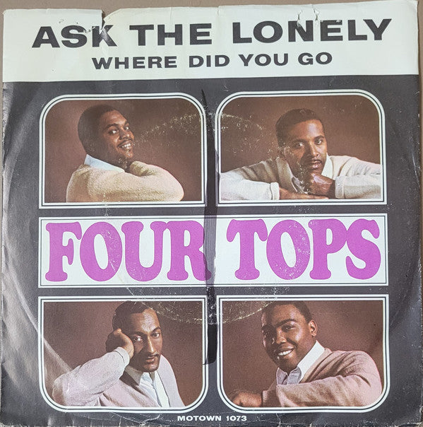 Four Tops : Ask The Lonely  (7", Single)