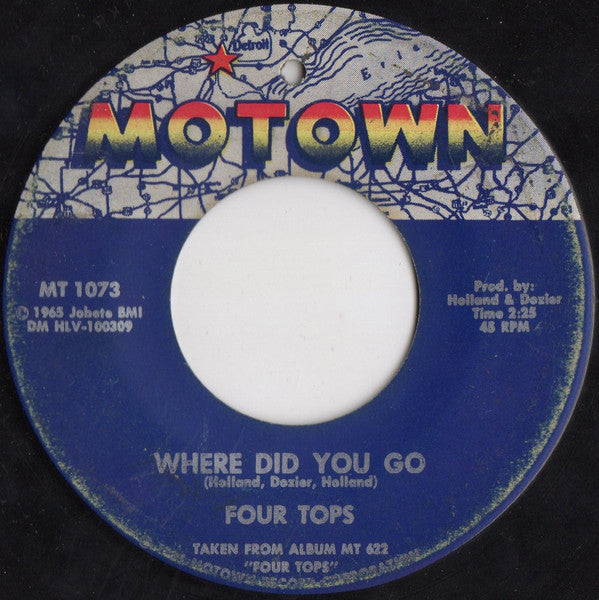 Four Tops : Ask The Lonely  (7", Single)