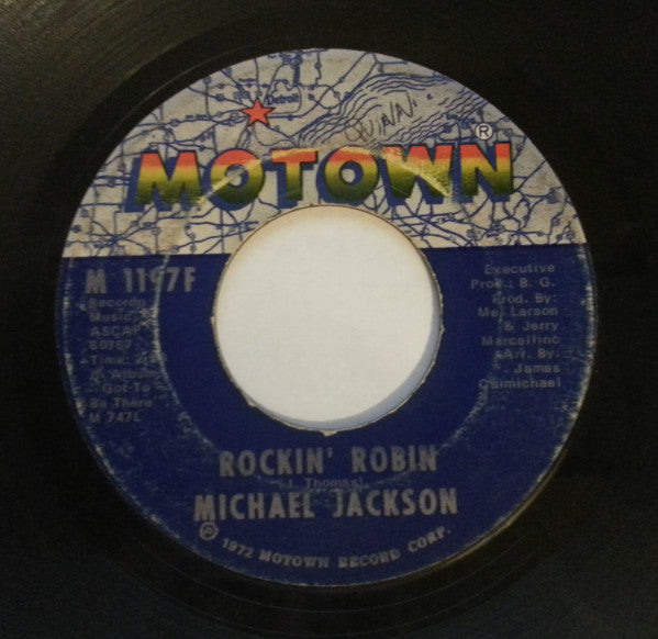 Michael Jackson : Rockin' Robin (7", Single, ARP)