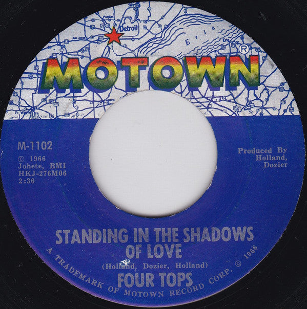 Four Tops : Standing In The Shadows Of Love (7", Single, ARP)
