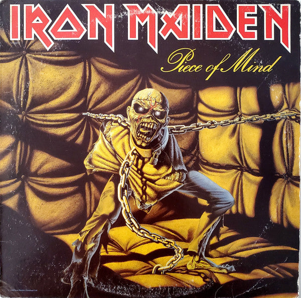 Iron Maiden : Piece Of Mind (LP, Album, Win)