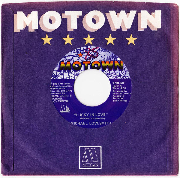 Michael Lovesmith : Break The Ice (7", Single)