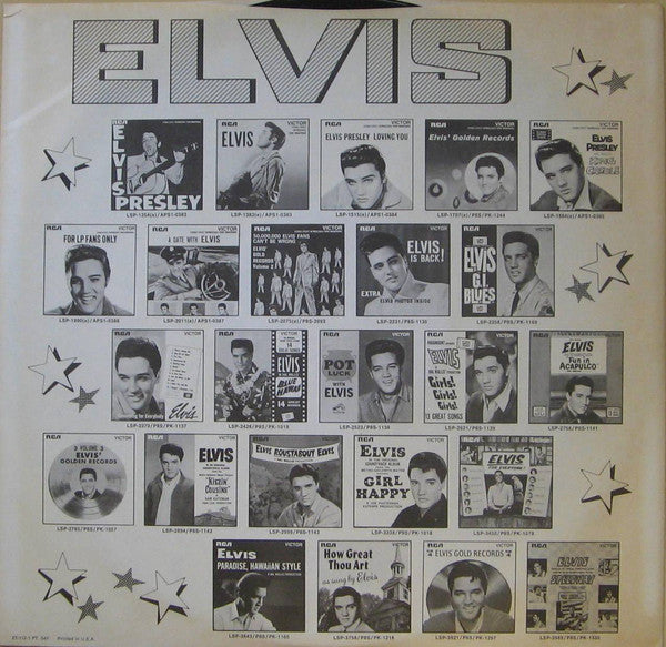 Elvis Presley : Our Memories Of Elvis (LP, Album, Ind)