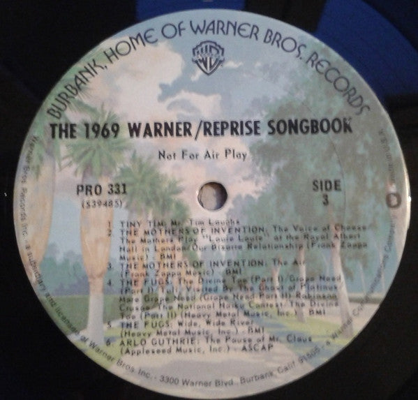 Various : The 1969 Warner / Reprise Songbook (2xLP, RE, Smplr)