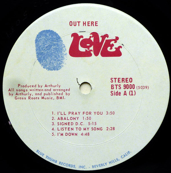 Love : Out Here (2xLP, Album, Pit)
