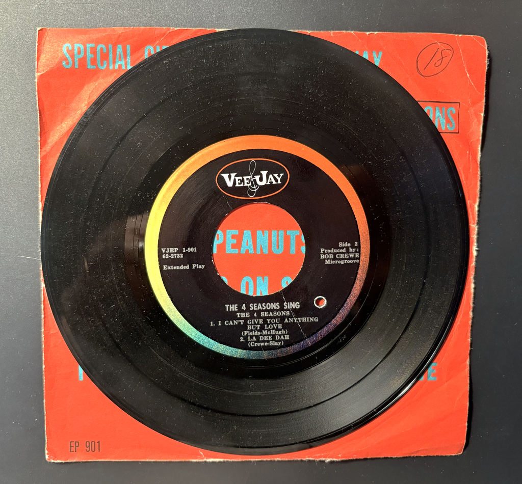 The Four Seasons - 1963 -VJ EP 901 - Special Gift Bonus From Vee Jay w P/S - Nice!