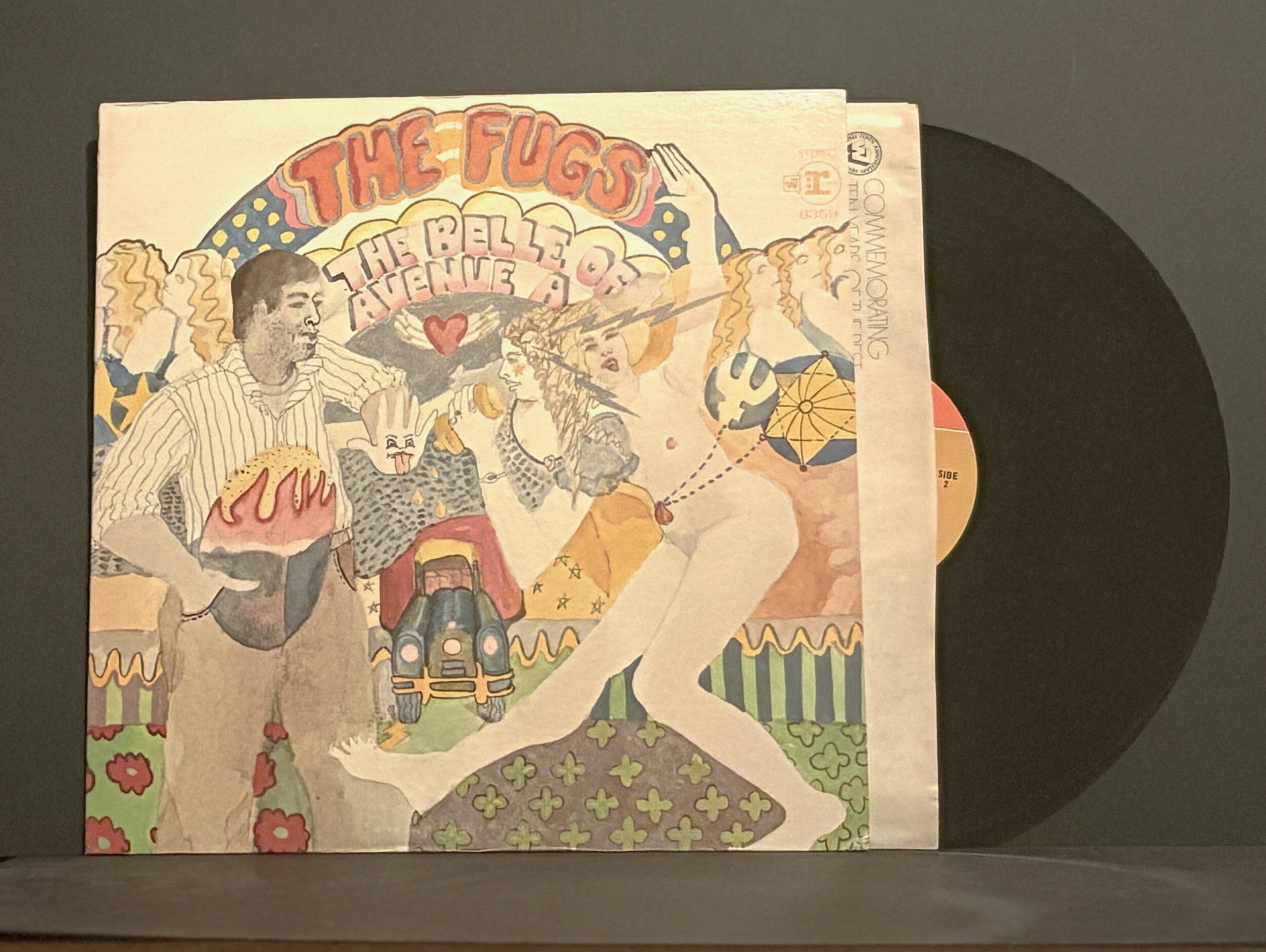 The Fugs ‎– The Belle Of Avenue A -  Original Press - 1969