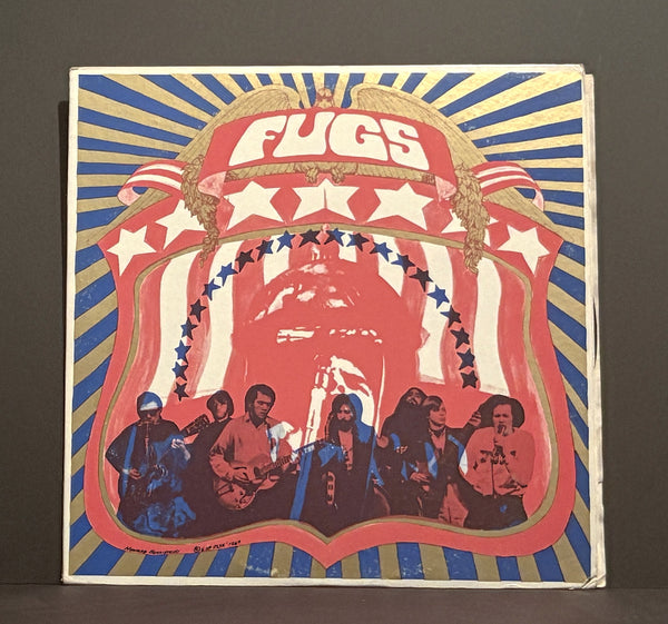 The Fugs ‎– Self-titled LP - Orig 1967 - "Badge" Cover!