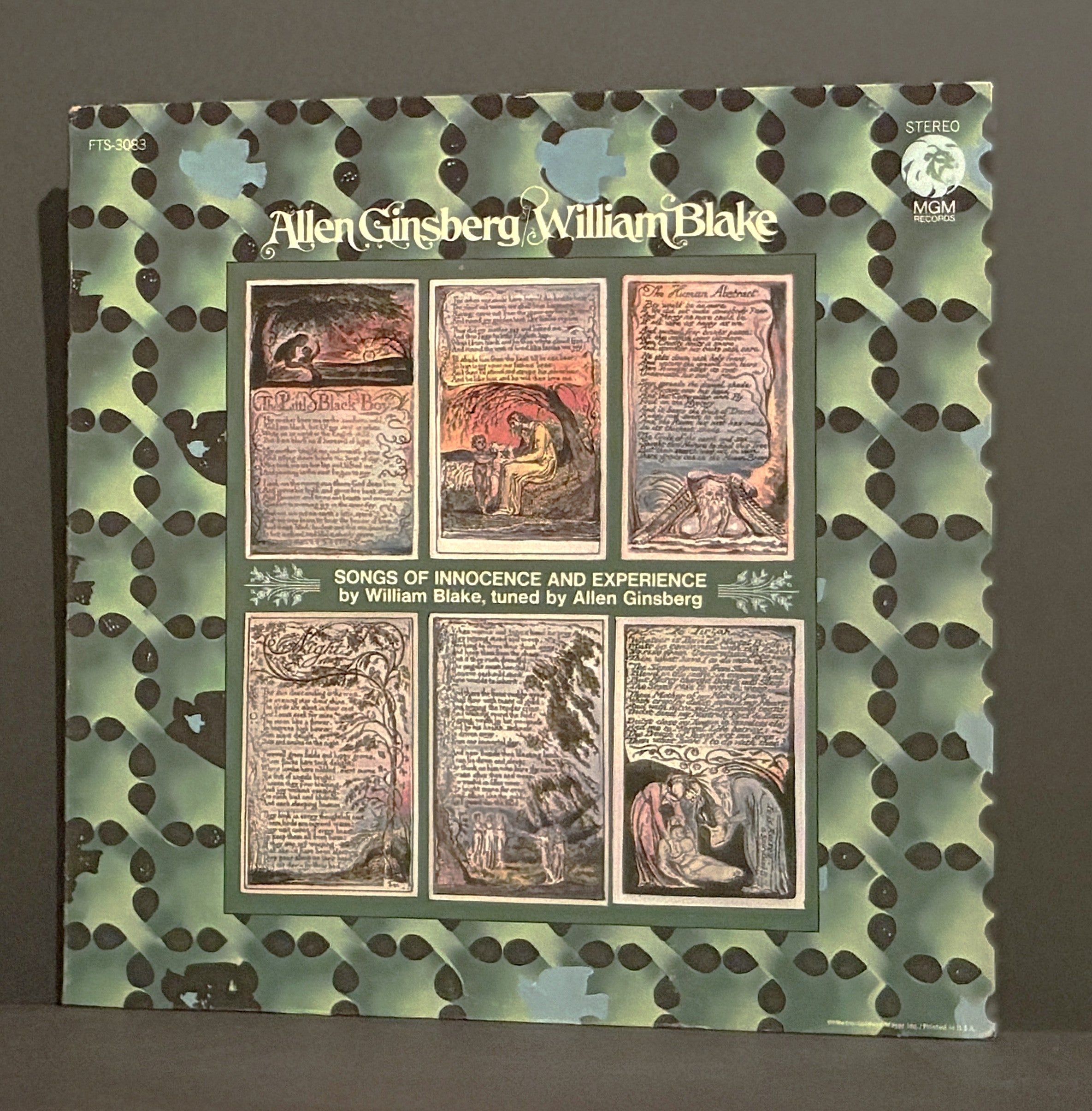 Allen Ginsberg / William Blake ‎– Songs Of Innocence And Experience LP on Verve!