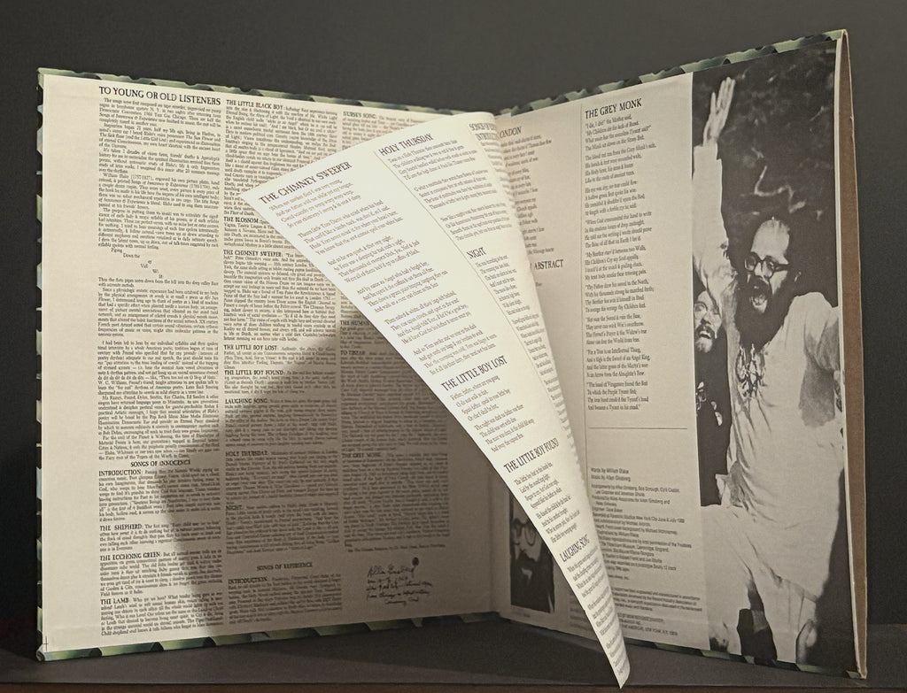 Allen Ginsberg / William Blake ‎– Songs Of Innocence And Experience LP on Verve!