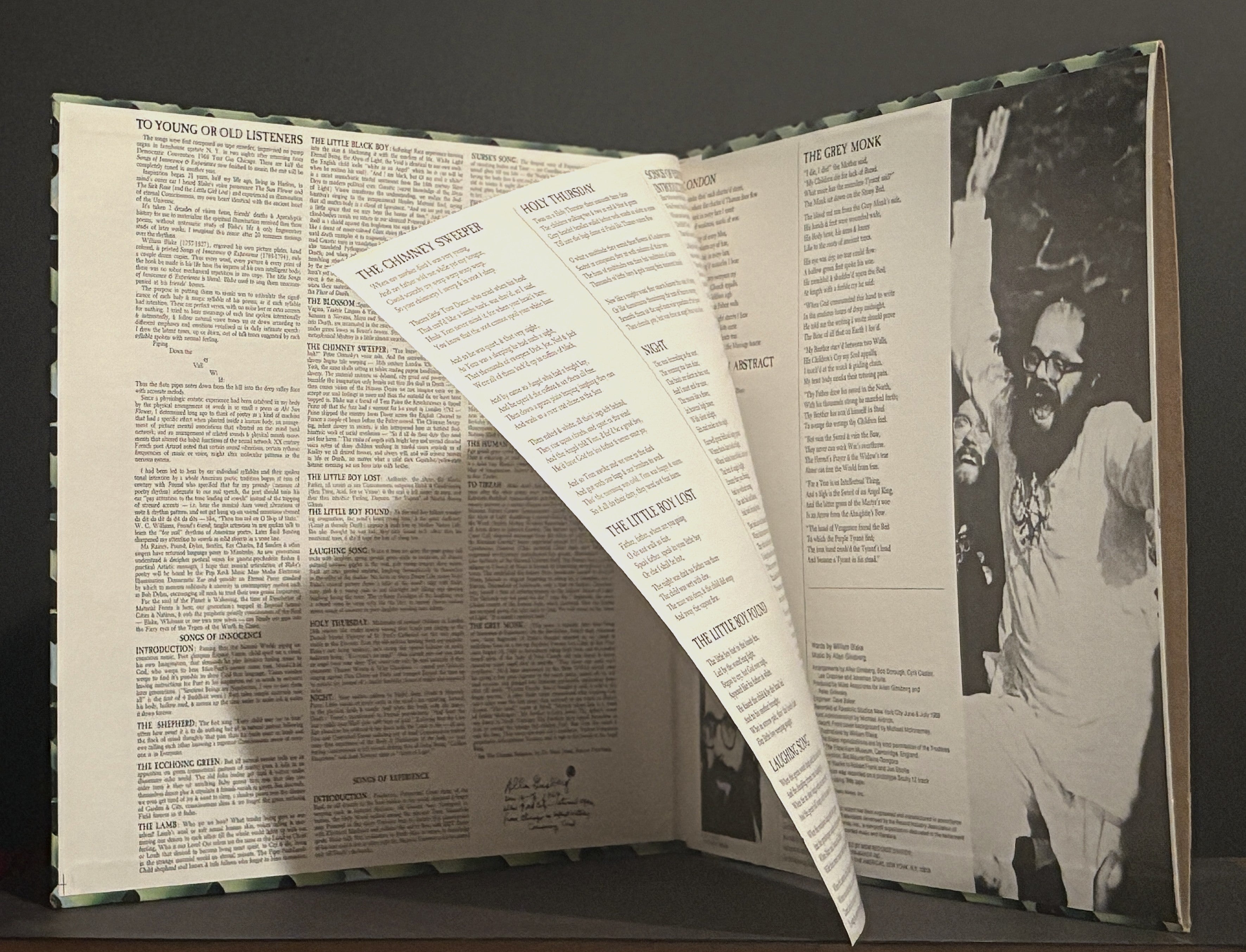 Allen Ginsberg / William Blake ‎– Songs Of Innocence And Experience LP on Verve!