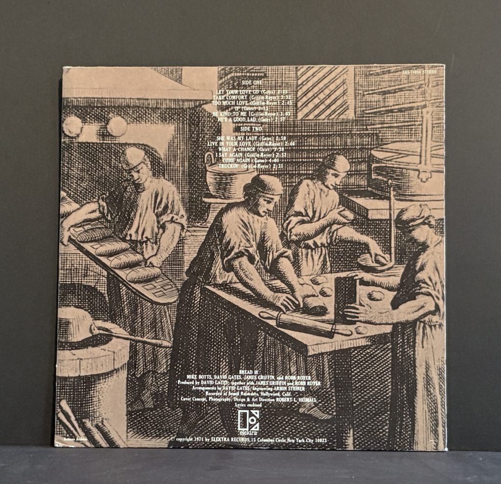 Bread - Manna LP - 1971 - Die-cut Cover!