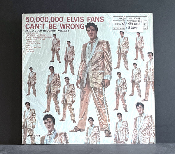 ELVIS PRESLEY - ELVIS' GOLD RECORDS VOLUME 2 - LPM-2075 -ORIGINAL SHRINK - NM!!