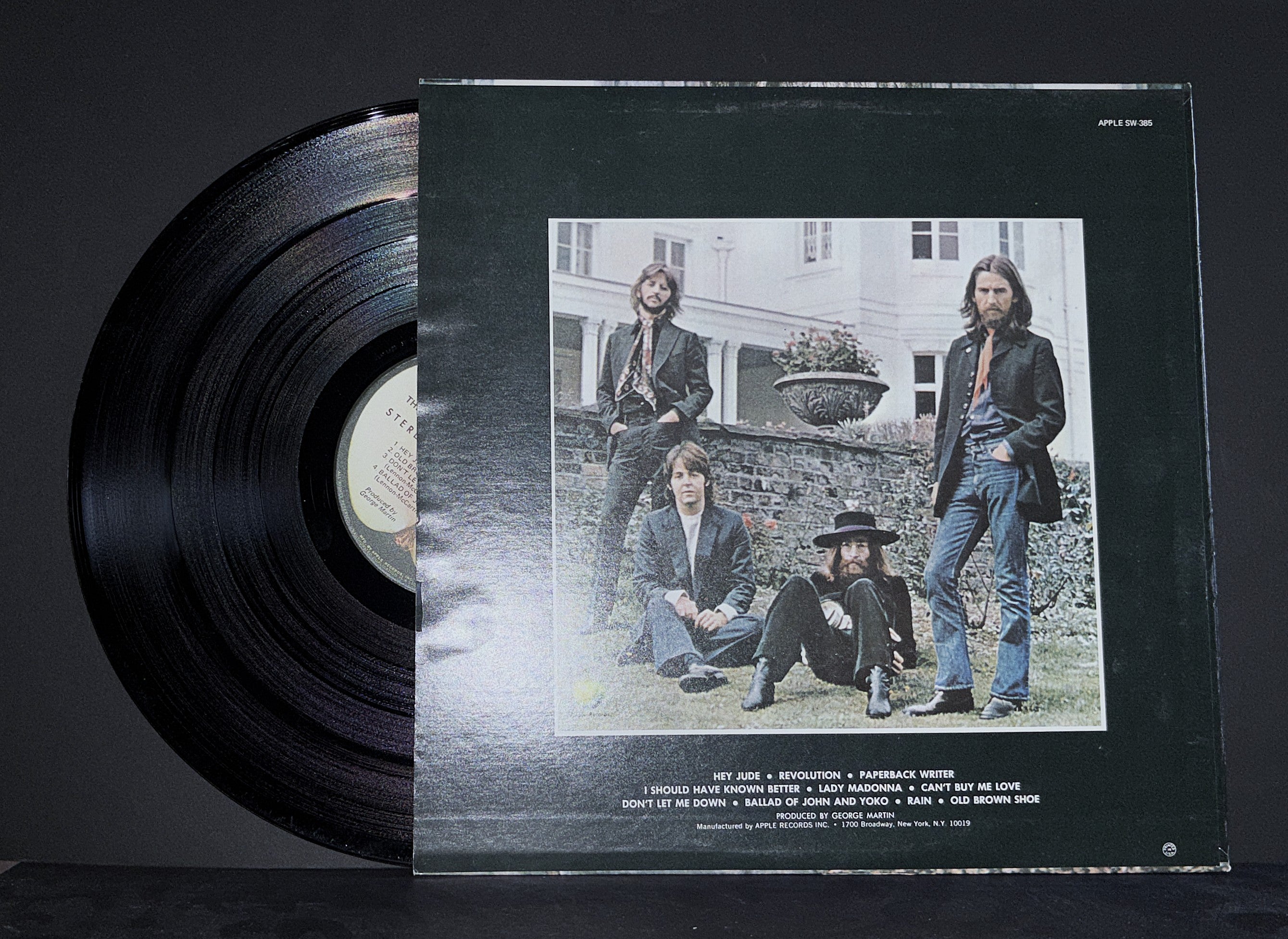 The Beatles - Hey Jude LP - Apple "All Rights" - 1975 - Nice!