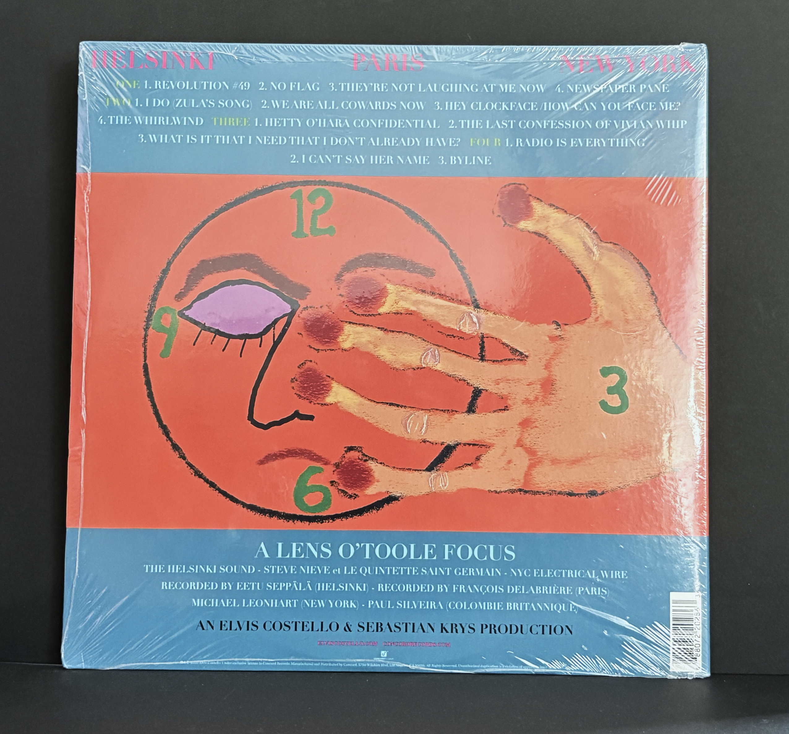 Elvis Costello - Hey Clockface LP - 2022 - SEALED!