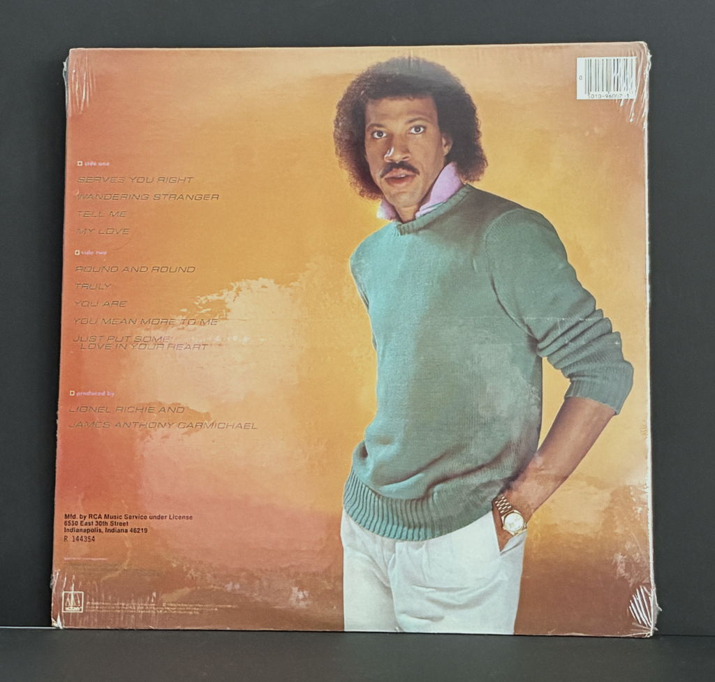 Lionel Richie - Self-titled LP - 1982 - Record Club Edition - SEALED!