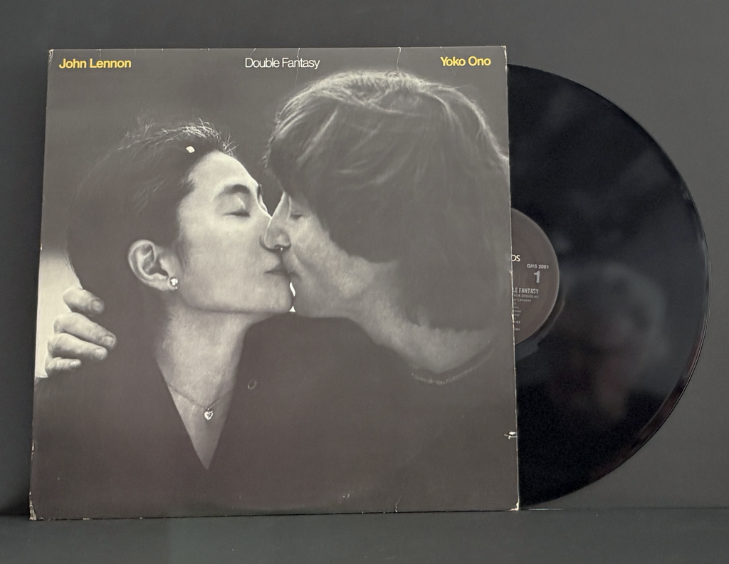 John Lennon & Yoko Ono ‎– Double Fantasy LP - 1985 Black Label Pressing - RARE!
