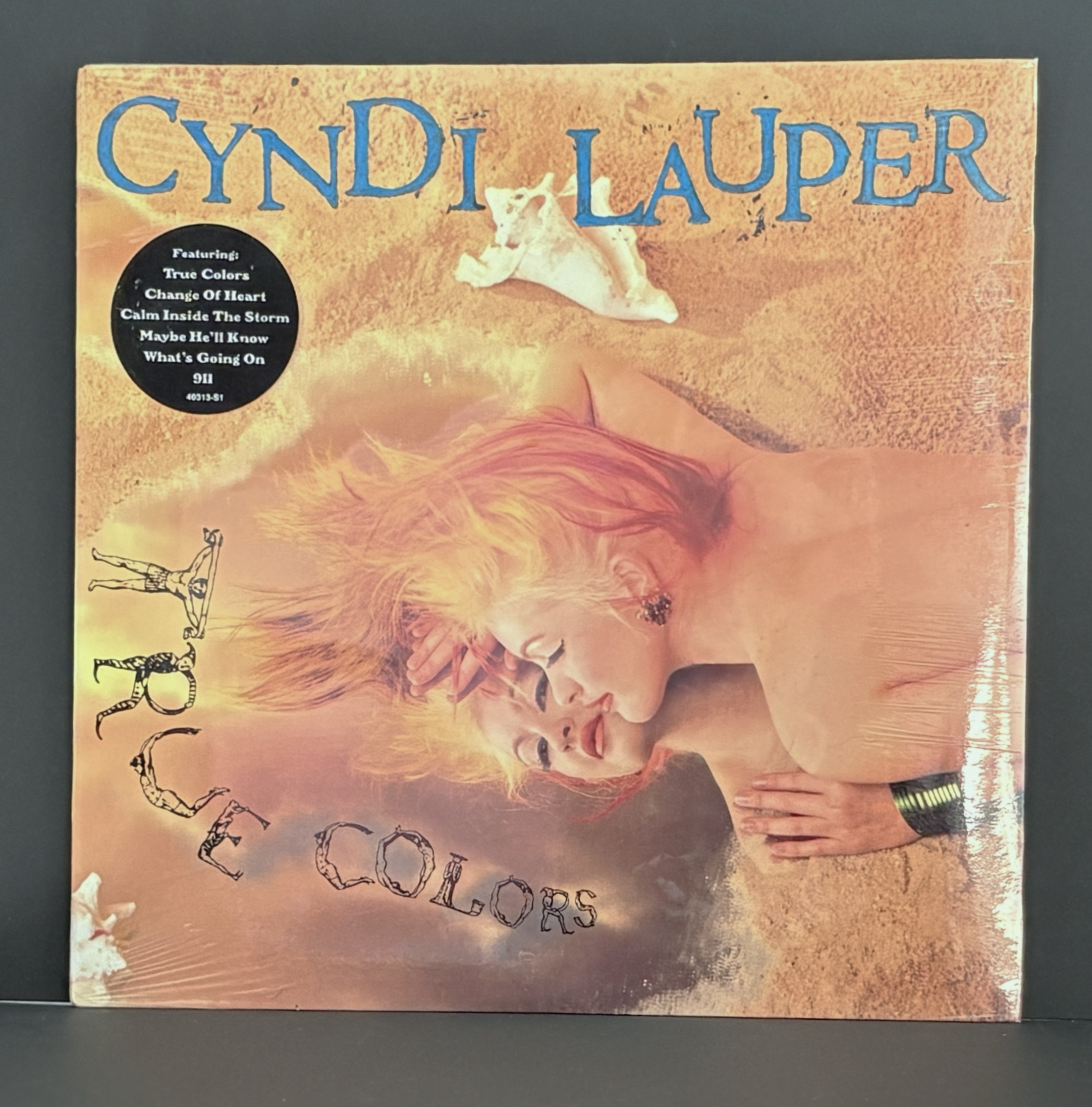 Cyndi Lauper ‎– True Colors LP - 1986 - Original Pressing - SEALED!!