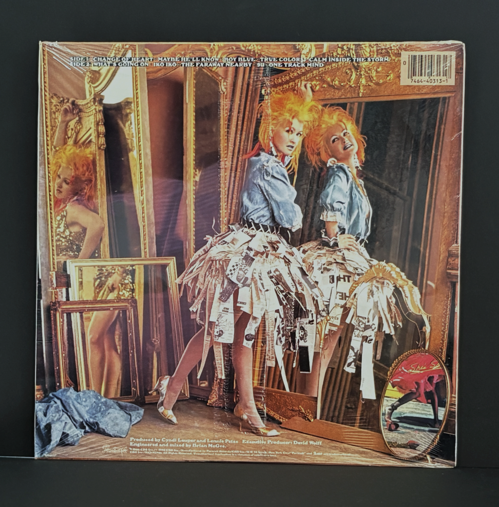 Cyndi Lauper ‎– True Colors LP - 1986 - Original Pressing - SEALED!!