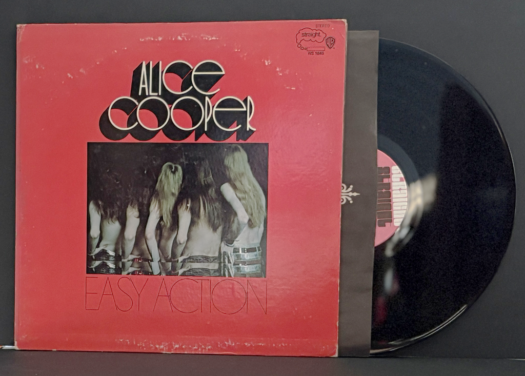 Alice Cooper - Easy Action LP - 1970 - Original Straight Label w\inner - NIce!