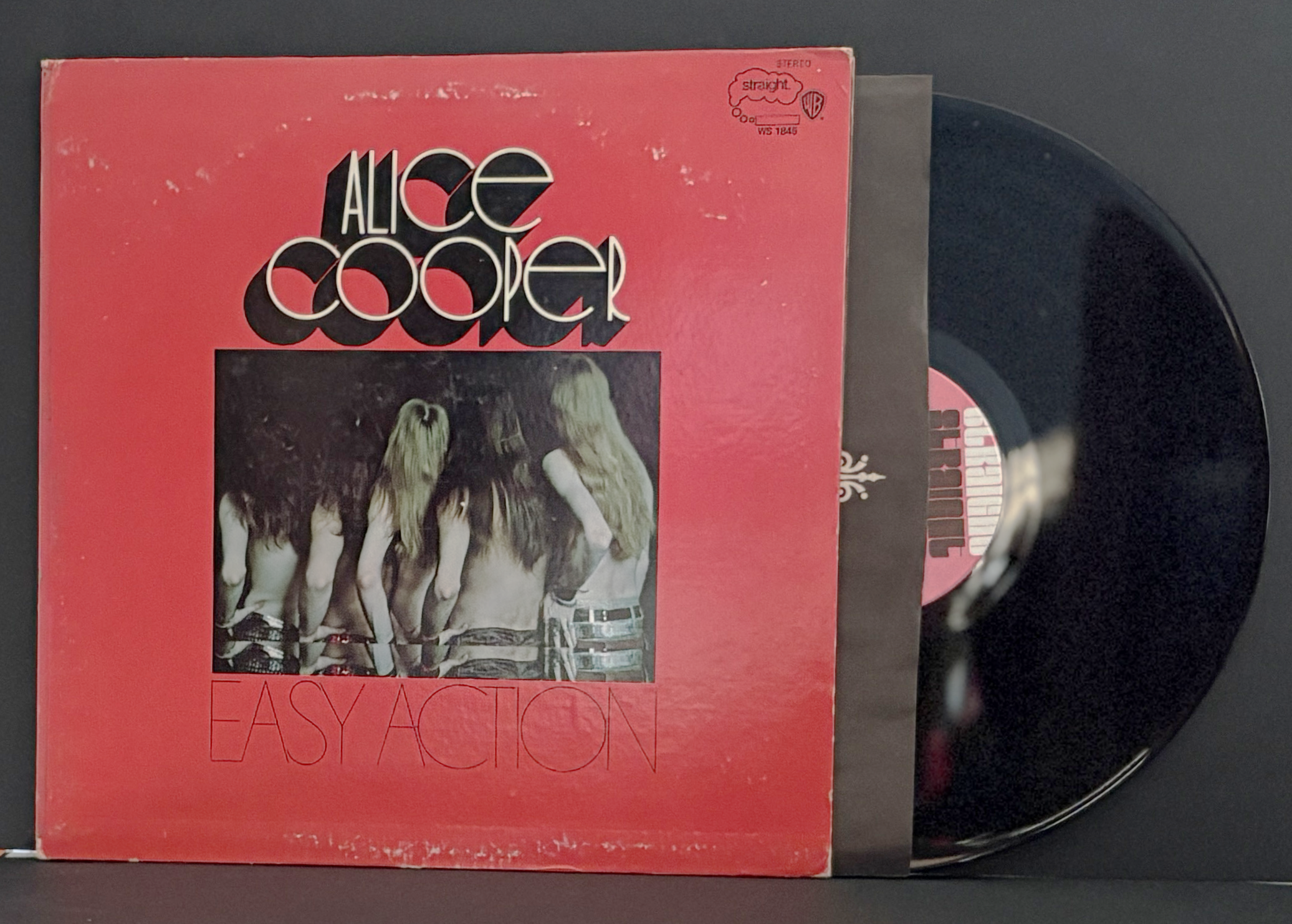 Alice Cooper - Easy Action LP - 1970 - Original Straight Label w\inner - NIce!