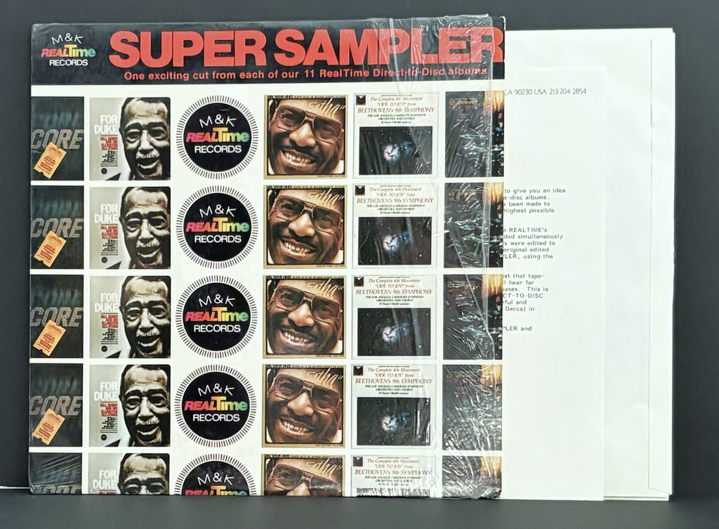 Jazz Super Sampler - M & K RealTime - 1978 - Shrink - NM!!