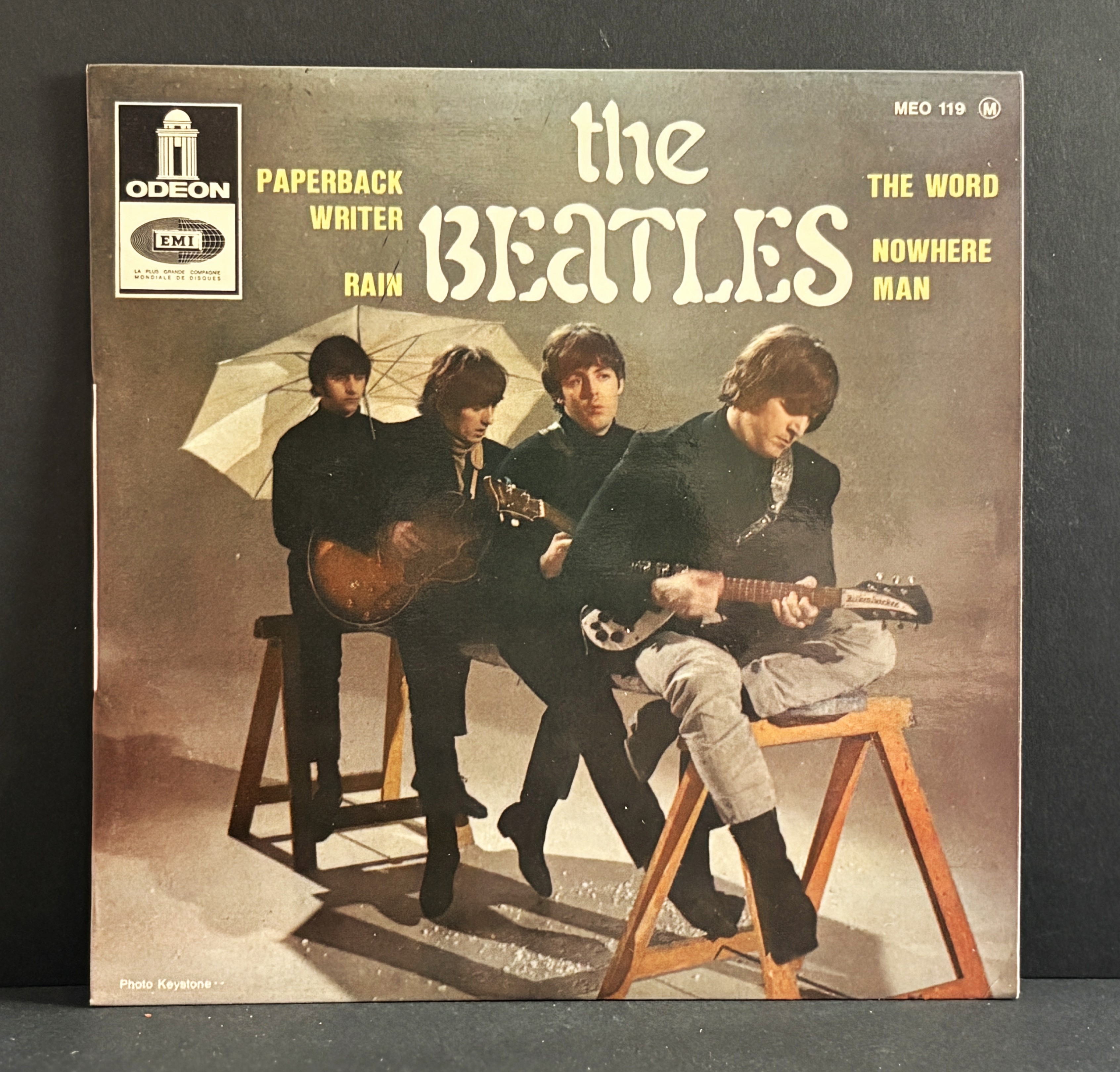 The Beatles ‎– Paperback EP - 1966 - Odeon ‎MEO 119 - Mint-