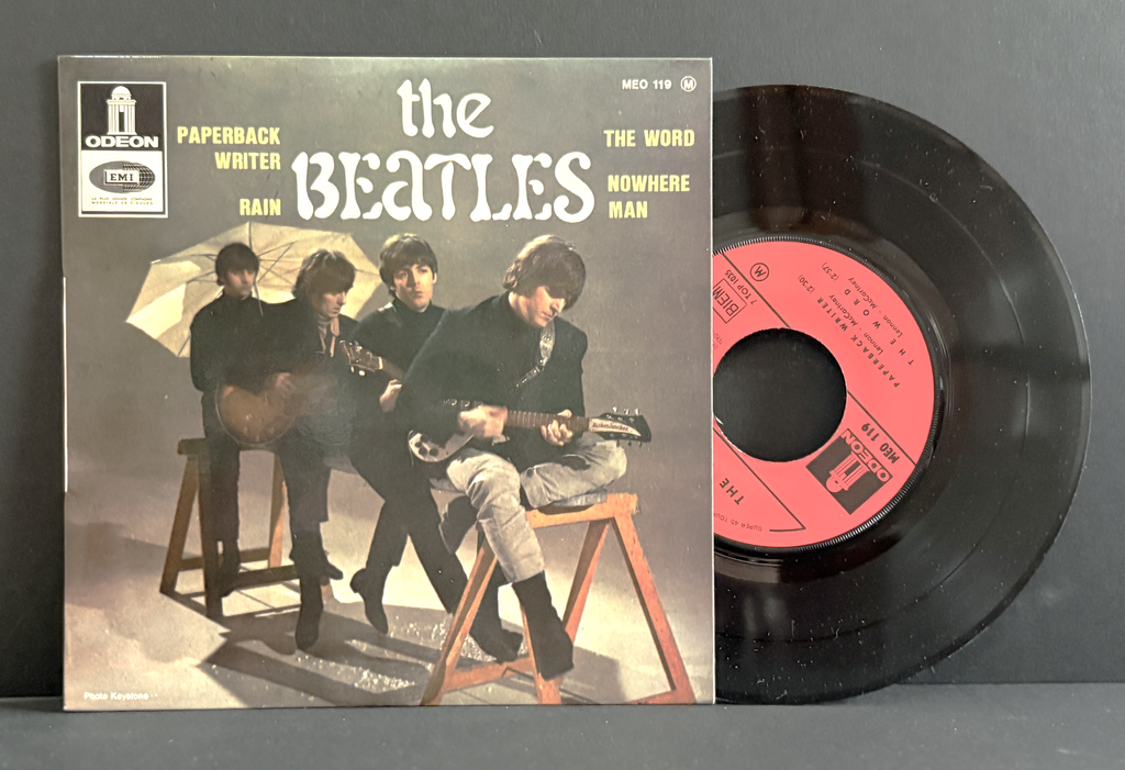 The Beatles ‎– Paperback EP - 1966 - Odeon ‎MEO 119 - Mint-