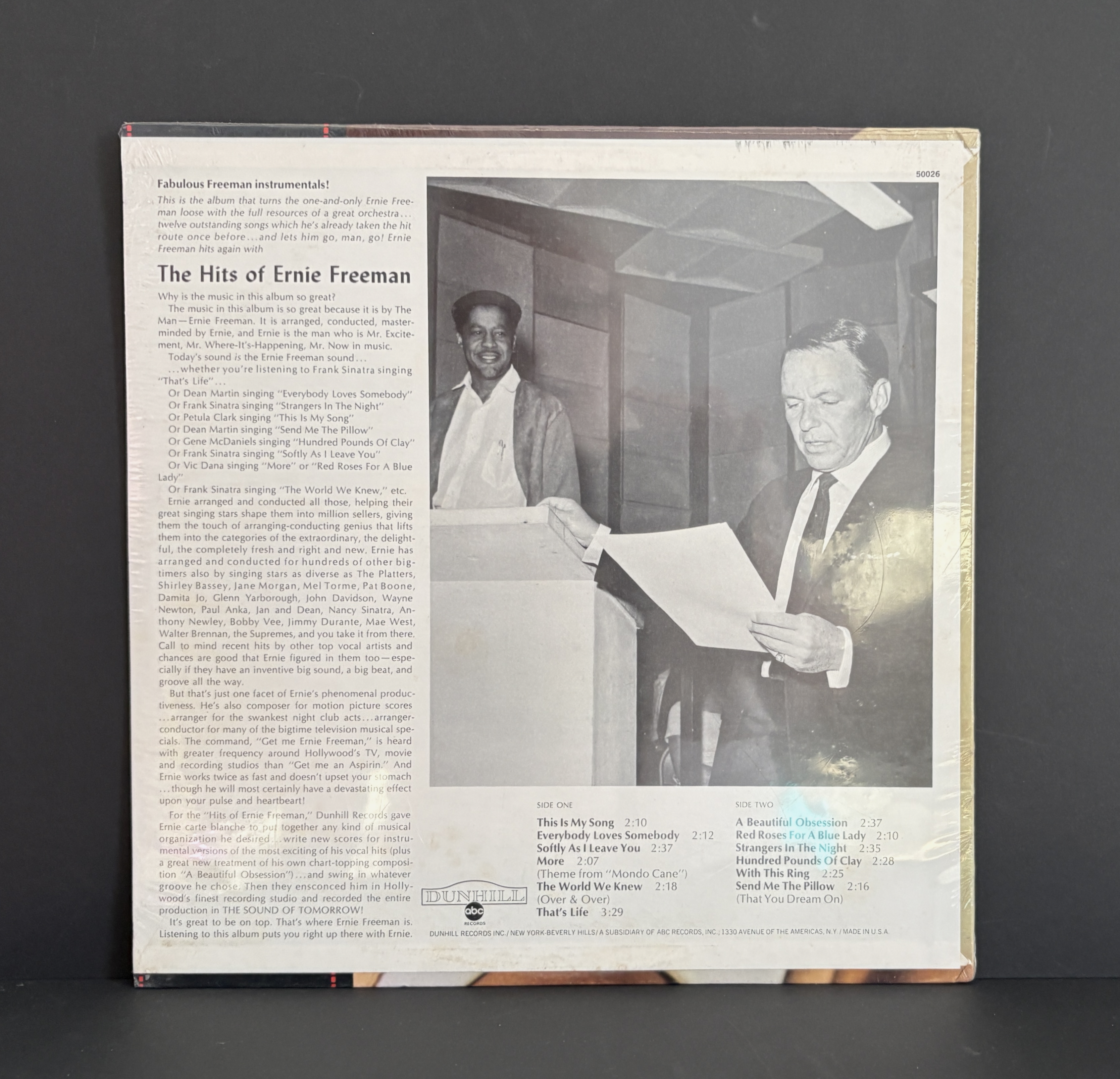 Ernie Freeman - Hit Maker - 1968 - Dunhill - SEALED