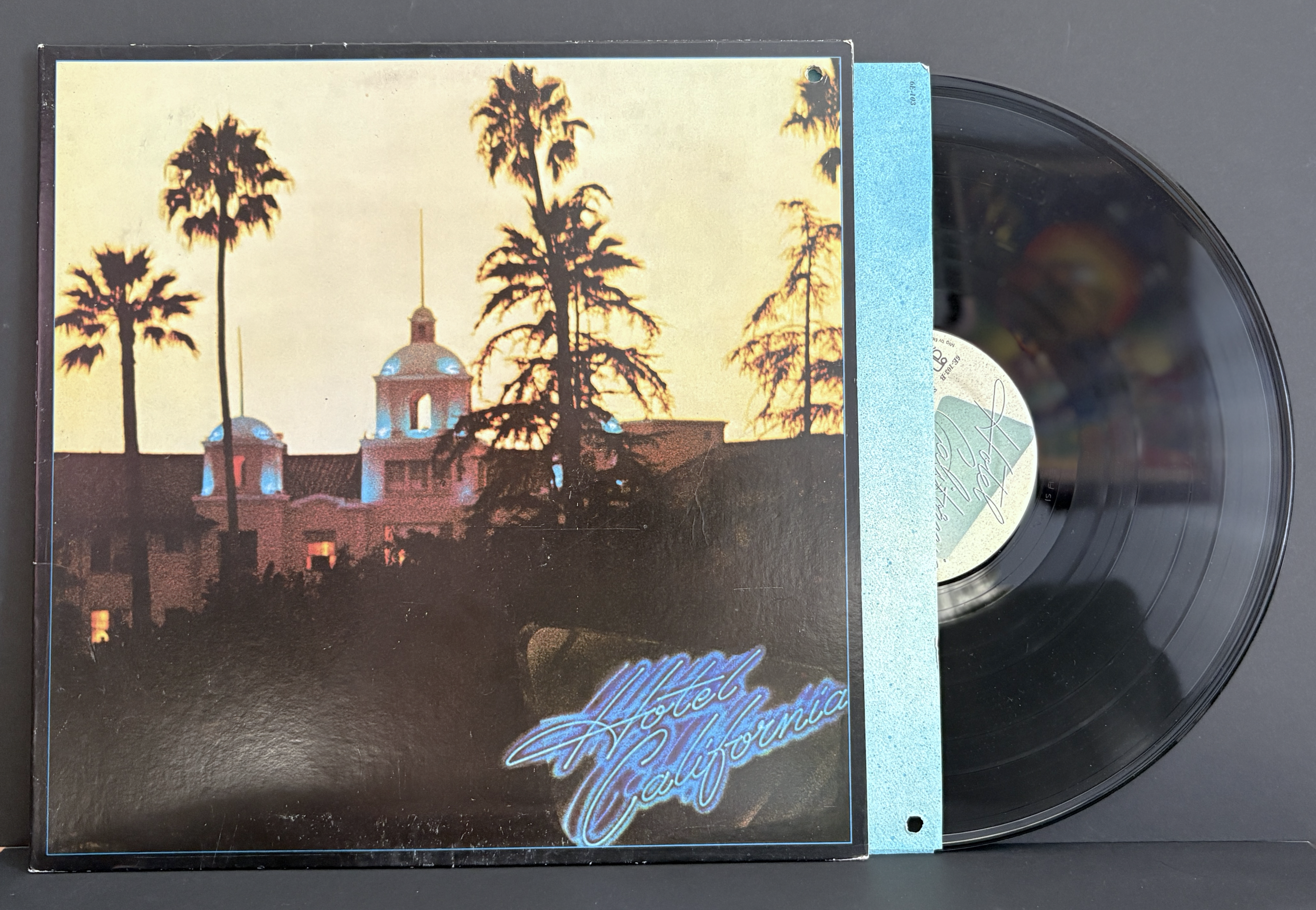 The Eagles - Hotel California LP - 1977 - NM-