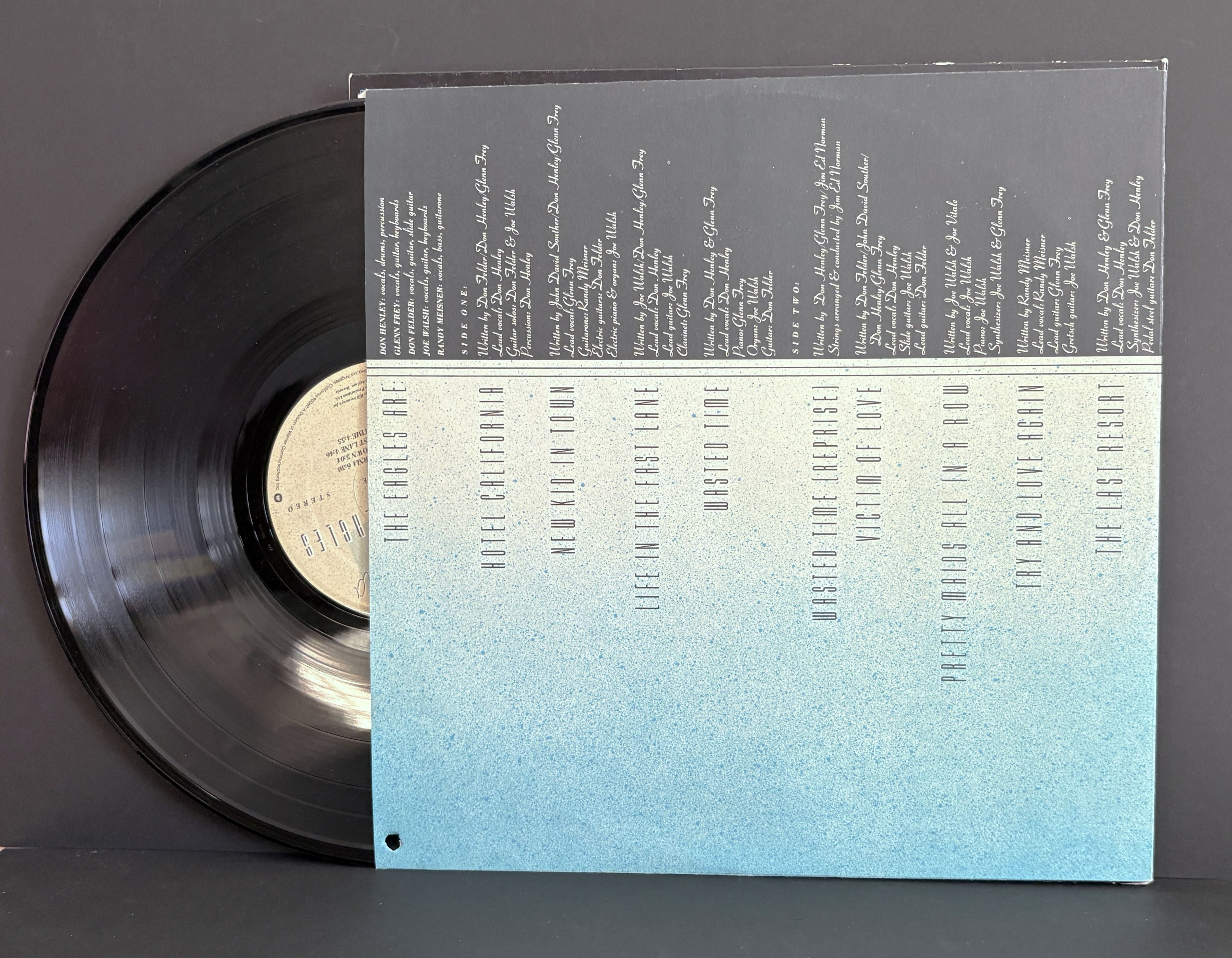 The Eagles - Hotel California LP - 1977 - NM-